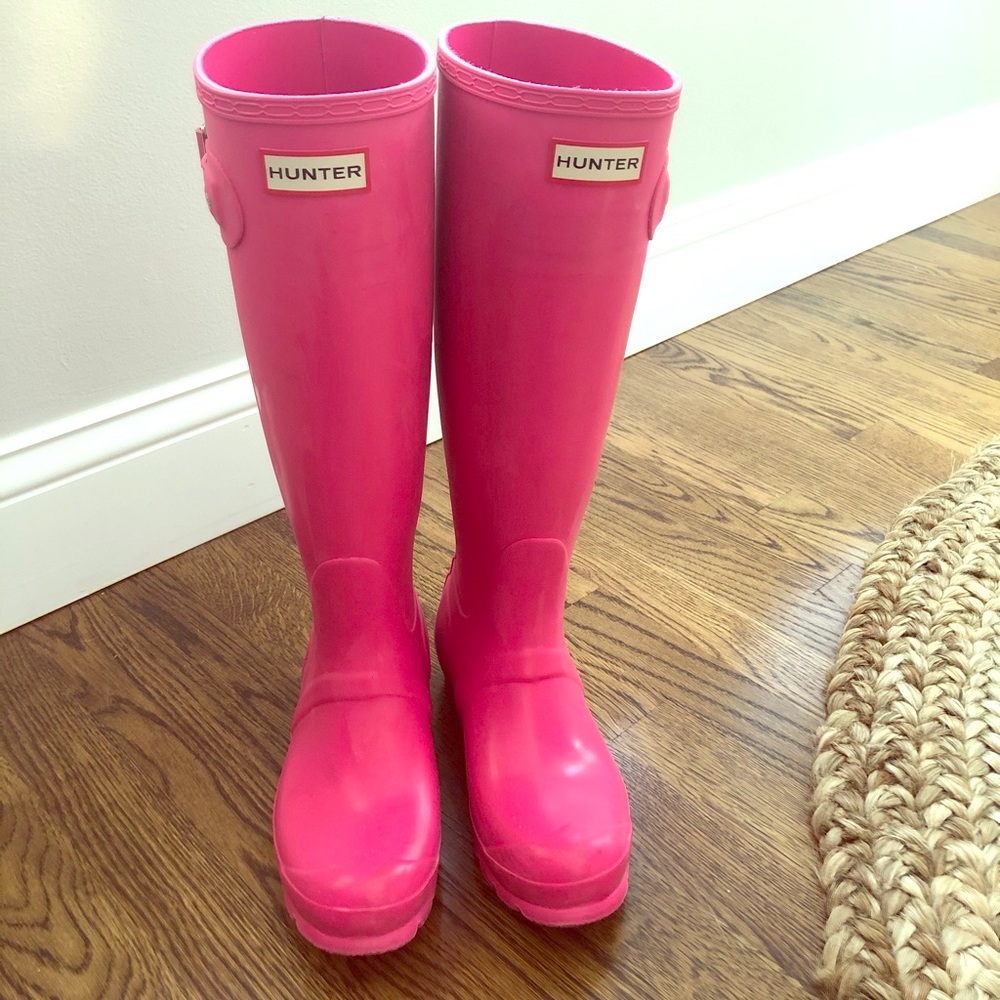 Hunter rain boots